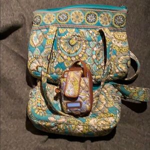 Vera Bradley bundle purse handbags w/longaberger